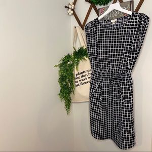 Charming Charlie Black and White Dress Medium